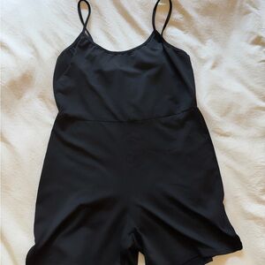 SHEIN Black Sleeveless Romper